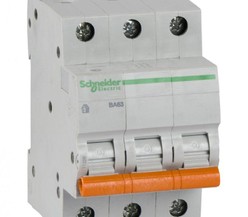 Выключатель автоматический модульный 3п C 32А 4.5кА ВА63 Домовой Schneider Electric