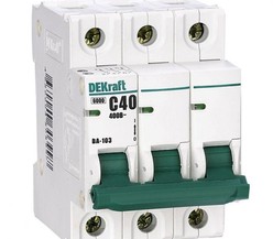 Выключатель автоматический модульный 3п C 50А 6кА ВА-103 Schneider Electric
