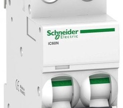 Выключатель автоматический модульный 2п C 2А 6кА iC60N Acti9 Schneider Electric