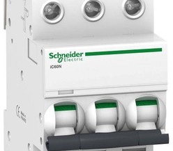 Выключатель автоматический модульный 3п C 50А 6кА iC60N Acti9 Schneider Electric