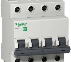 Выключатель автоматический модульный 4п C 25А 4.5кА EASY9 =S= Schneider Electric