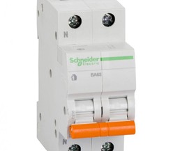 Выключатель автоматический модульный 2п (1P+N) C 32А 4.5кА BA63 Домовой Schneider Electric