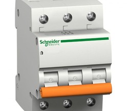 Выключатель автоматический модульный 3п C 50А 4.5кА BA63 Домовой Schneider Electric